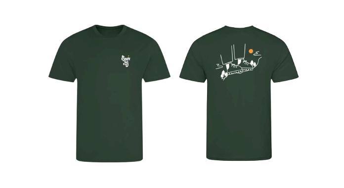 Active T-shirt - Green